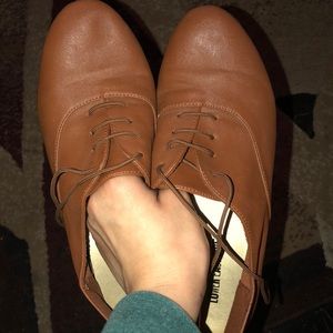Brown Oxfords